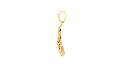 Dolphin Delight Diamond Pendent - 0.30 Ct