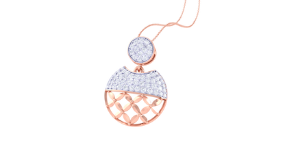 Dewdrop Dazzle Diamond Pendent - 0.62 Ct