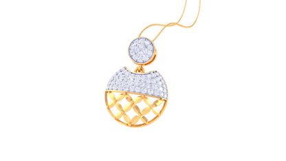 Dewdrop Dazzle Diamond Pendent - 0.62 Ct