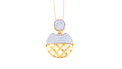 Dewdrop Dazzle Diamond Pendent - 0.62 Ct