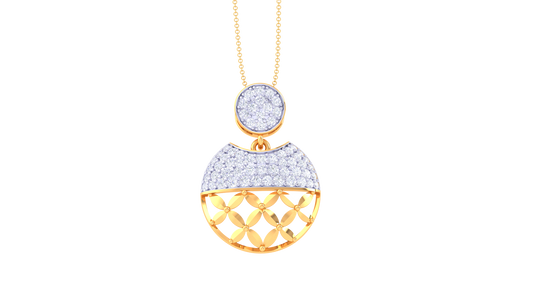 Dewdrop Dazzle Diamond Pendent - 0.62 Ct