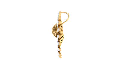 Daisy Bloom Pendant In Gold – 0.58 CtShimmering Diamonds