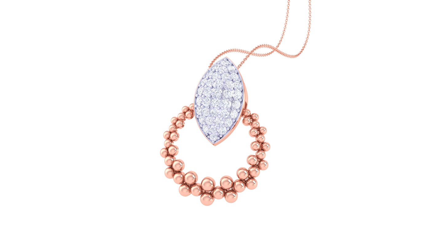 Timeless Allure Diamond Pendant – 0.31 Ct