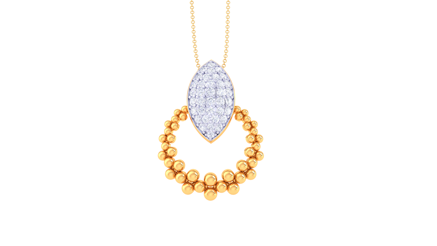 Timeless Allure Diamond Pendant – 0.31 Ct