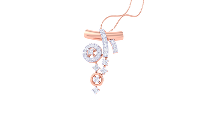 Celeste Cascade Diamond Pendant  – 0.26 Ct