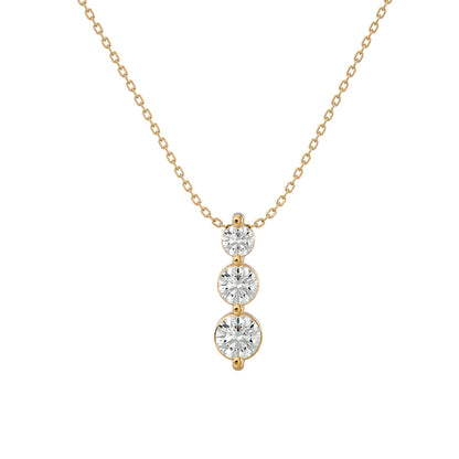 0.84 Ct Classic Solitaire Diamond Pendent
