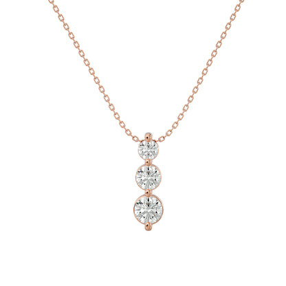 0.84 Ct Classic Solitaire Diamond Pendent