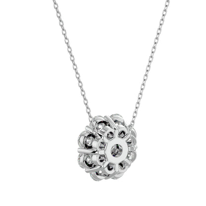 Floret Grace Diamond Pendent - 0.93 Ct