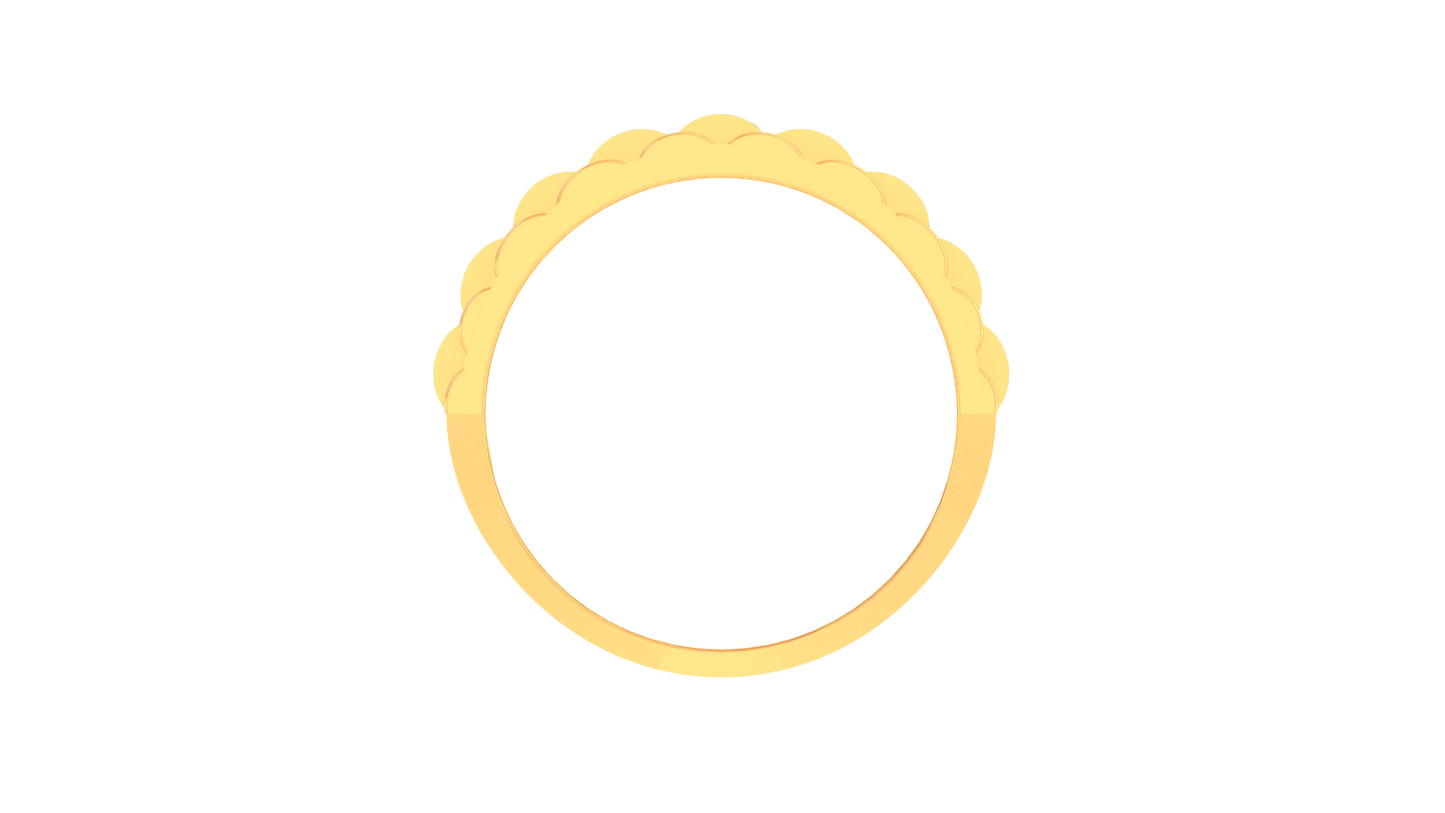 Lumière Prisme Cadence – 0.55 Ct Diamond Gold Ring