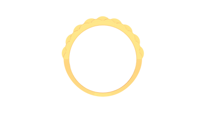 Lumière Prisme Cadence – 0.55 Ct Diamond Gold Ring