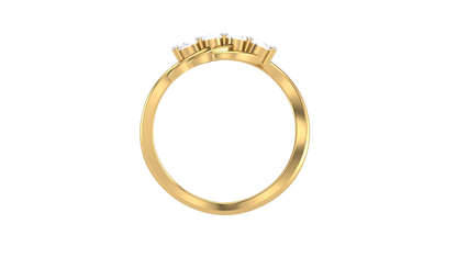 Lumiere Aurora Lefe Ring - 0.24 Ct Round Cut Diamond