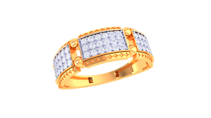 Lumière Gleaming Paragon – 0.43 Ct Diamond Gold Ring