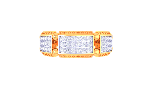 Lumière Gleaming Paragon – 0.43 Ct Diamond Gold Ring