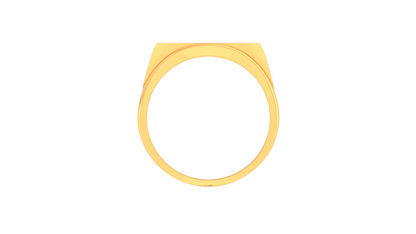 Iconique Linear Brilliance Band – 0.74ct Pavé Diamond Gold Ring