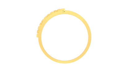 Lumière Accent Urbain – 0.62 Ct Round Diamond Gold Ring