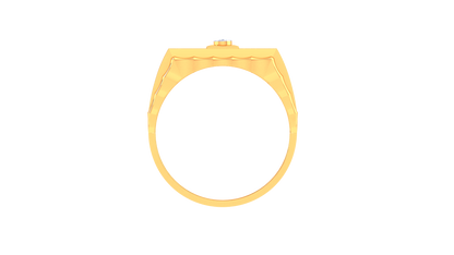 Éclat Mosaïque Signature Rose Gold Rind – 0.63 Ct Round & Square Diamonds