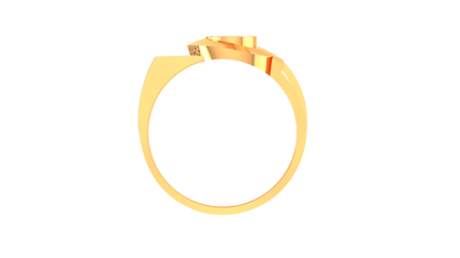 Éclat Dimension Enclos Rose Gold Ring – 0.57 Ct Diamonds