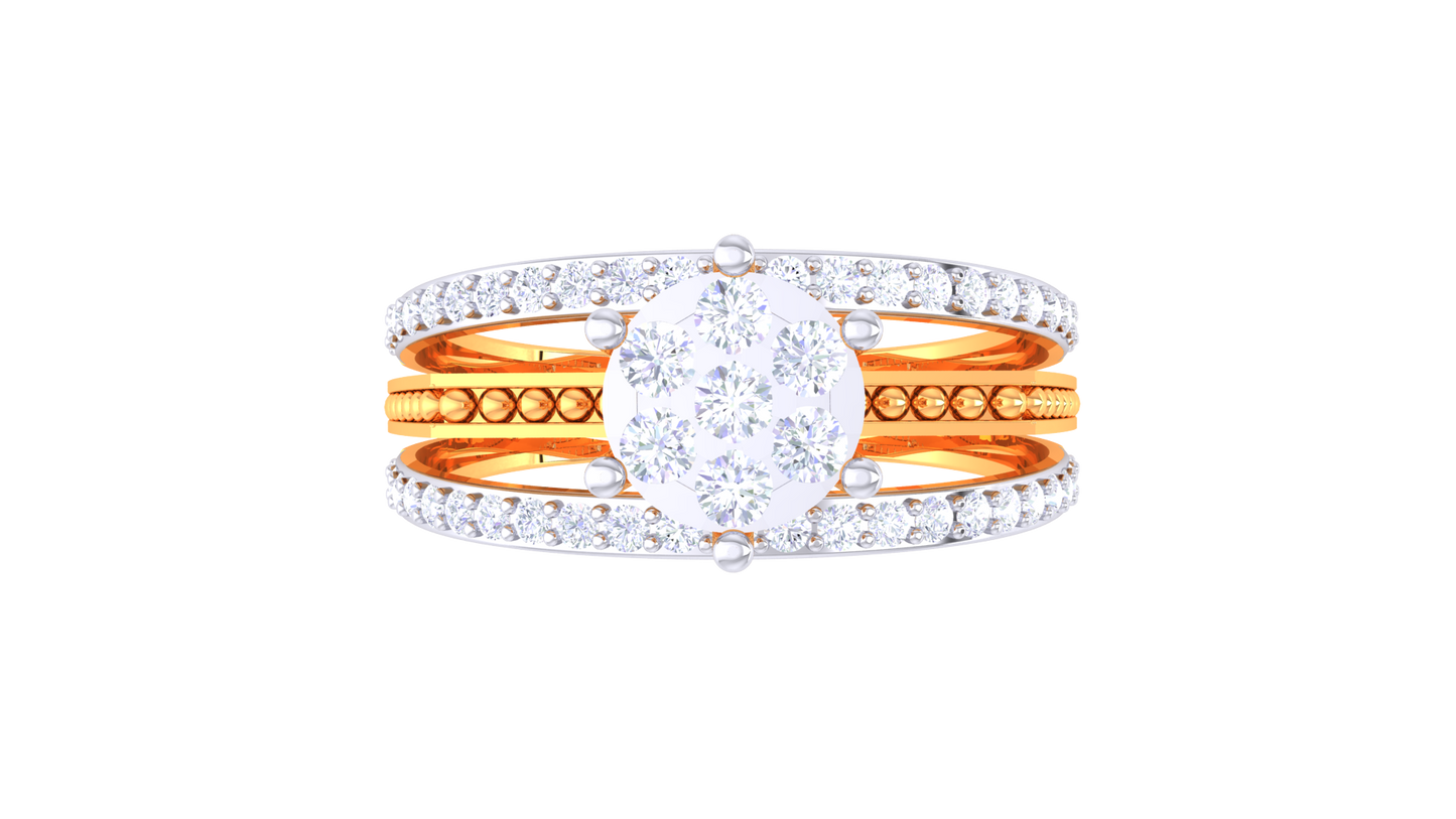 Iconique Premier Ovale – 0.7  Ct Ovel Diamond Gold Ring