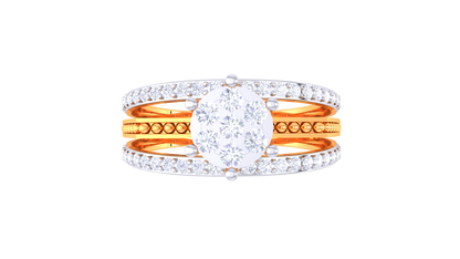 Iconique Premier Ovale – 0.7  Ct Ovel Diamond Gold Ring