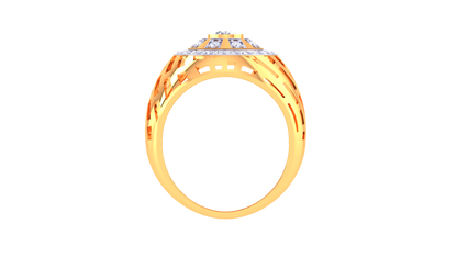 Lumière Couronne Radieuse Rose Gold Ring – 1.7 Ct Round Diamond
