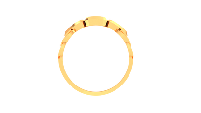 Éclat Mosaïque Audace Gold Ring – 0.27 Ct Bold Diamonds