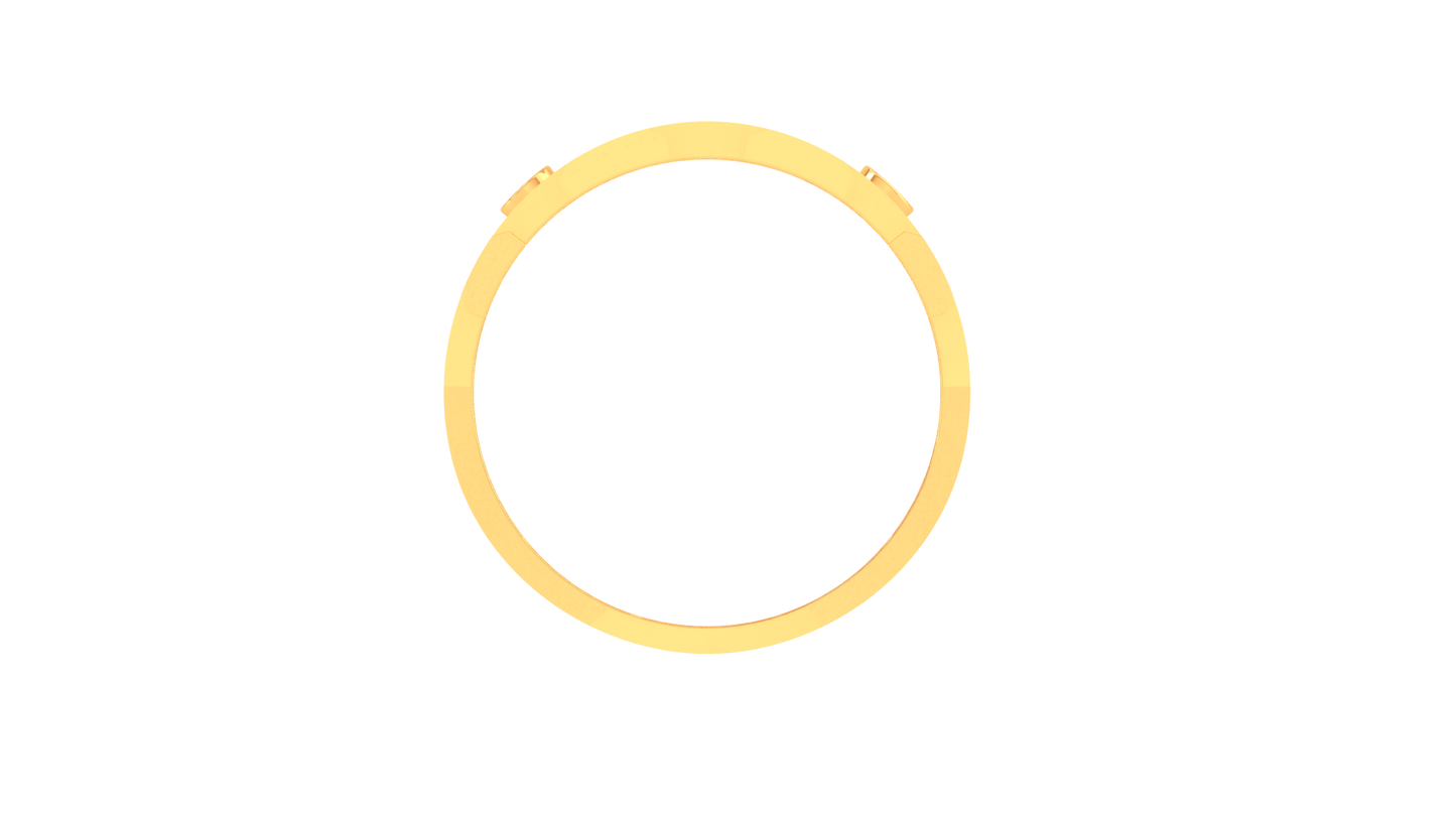 Iconique Urban Accent – 0.3 Ct Round Diamond Cluster Gold Ring