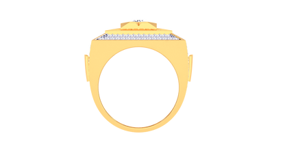 Artisan Paragon Soleil – 1.47 Ct Round Diamond Gold Ring