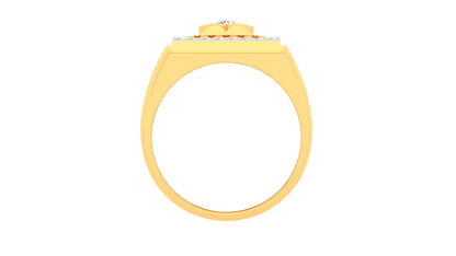 Iconique Classic Solitaire – 0.92 Ct Round Diamond Gold Ring