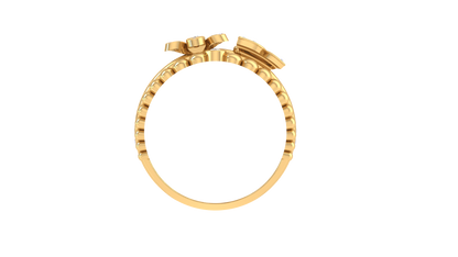 Eclat Butterfly Bloom Ring In Rose Gold With 0.29 Ct Sparkling Diamonds  – Enchanted Grace