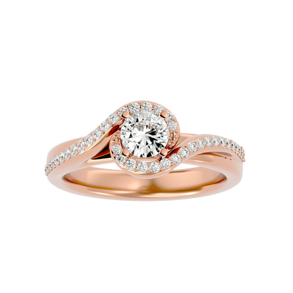 Artisan Filigrane Heritage – 0.6ct Round Diamonds Gold Ring