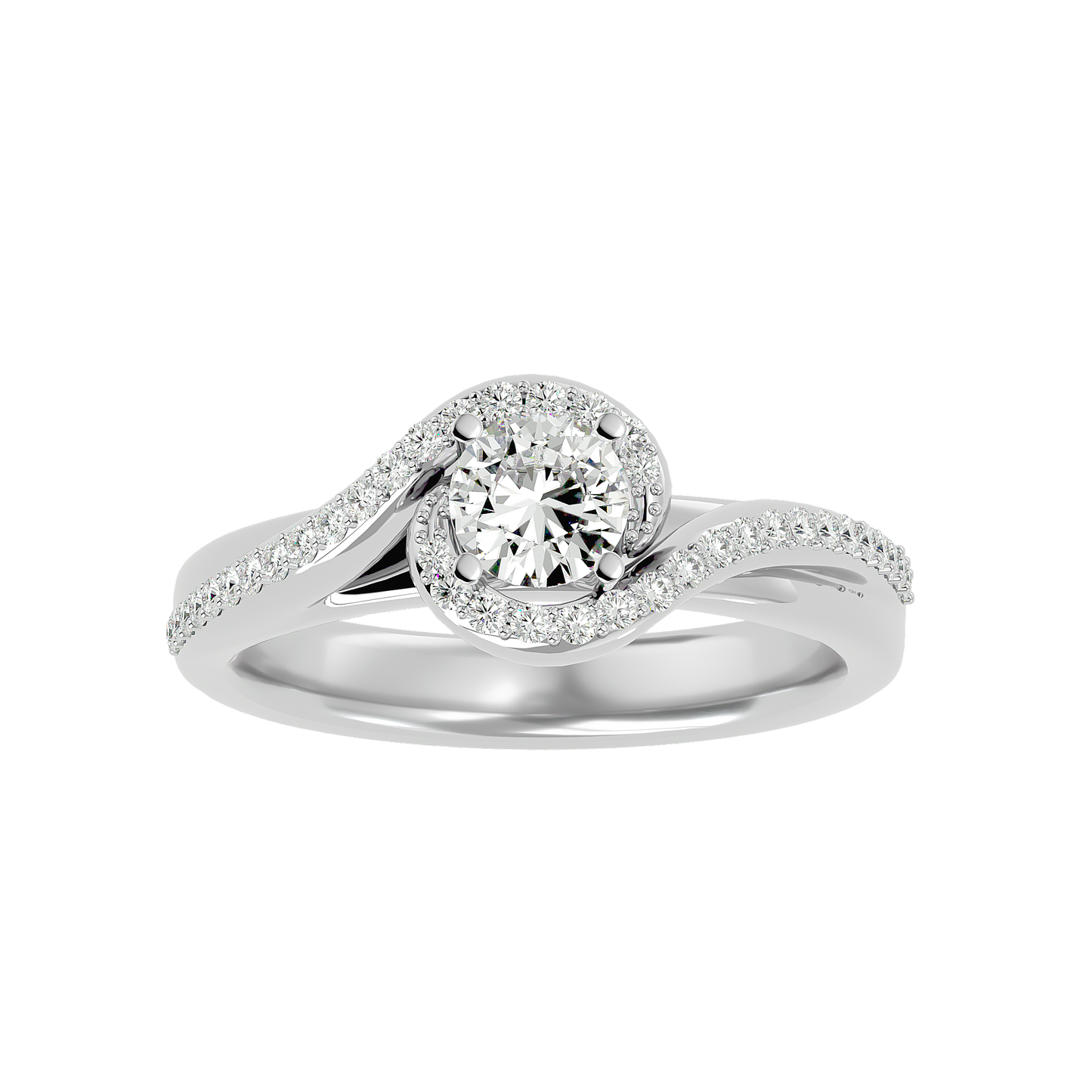 Artisan Filigrane Heritage – 0.6ct Round Diamonds Gold Ring