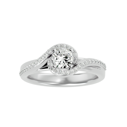Artisan Filigrane Heritage – 0.6ct Round Diamonds Gold Ring