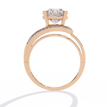 The "Eternal Sparkle" Diamond Solitaire Ring in Gold - 2.96 Ct Classic & Formal