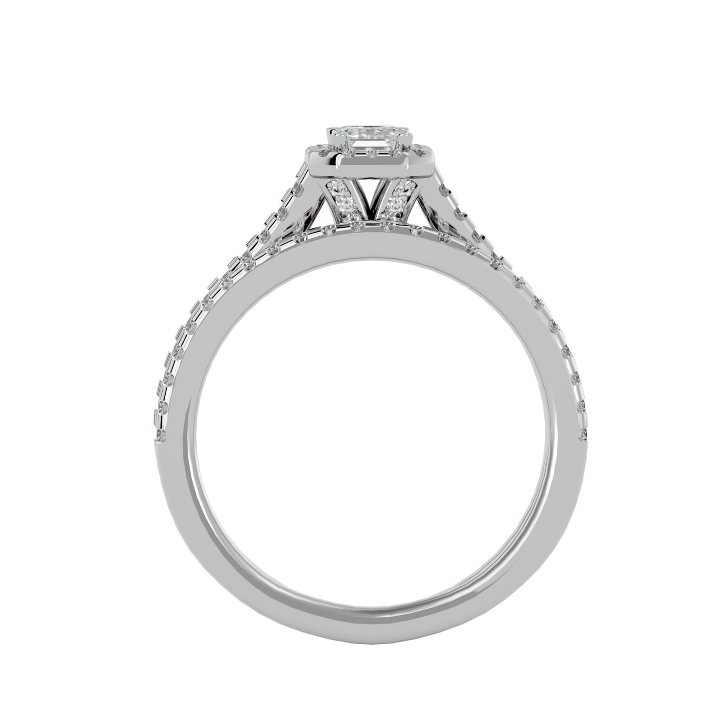 Iconique Timeless Solitaire - 1.13 Ct Round Diamond Gold Ring