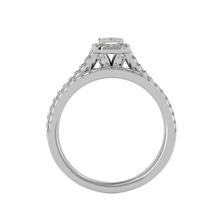 Iconique Timeless Solitaire - 1.13 Ct Round Diamond Gold Ring
