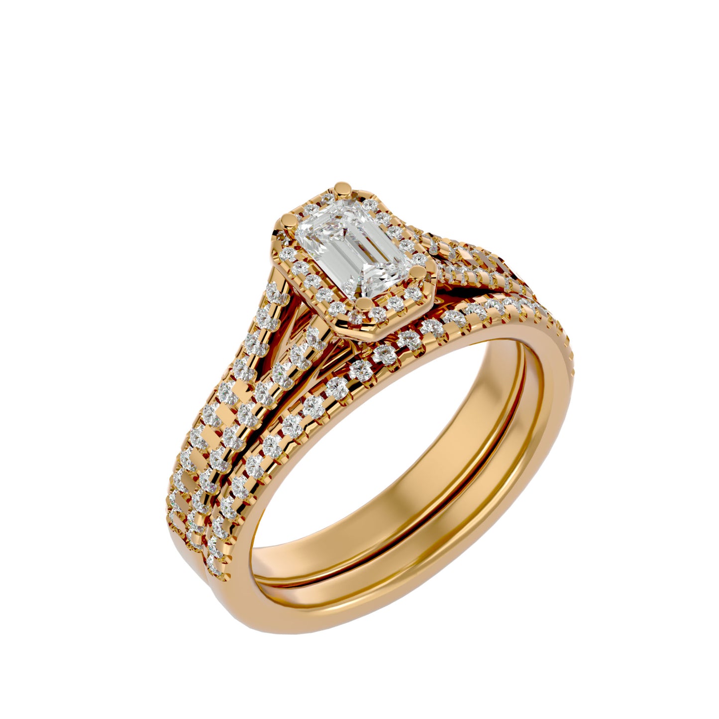 Iconique Timeless Solitaire - 1.13 Ct Round Diamond Gold Ring