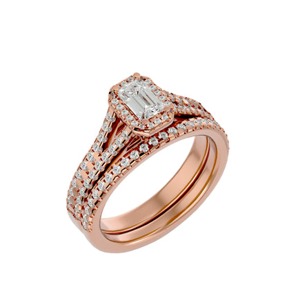 Iconique Timeless Solitaire - 1.13 Ct Round Diamond Gold Ring
