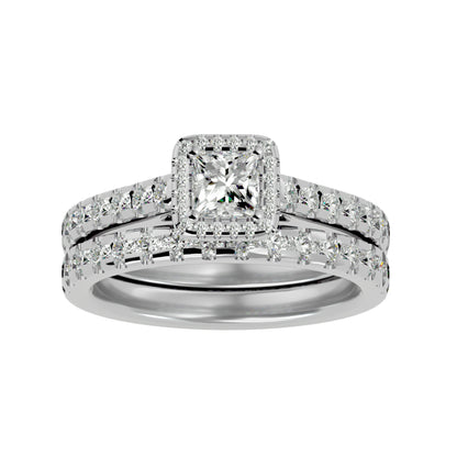 Iconique Timeless Solitaire - 1.37 Ct Round Diamond Gold Ring