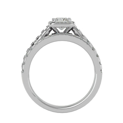 Iconique Timeless Solitaire - 1.37 Ct Round Diamond Gold Ring
