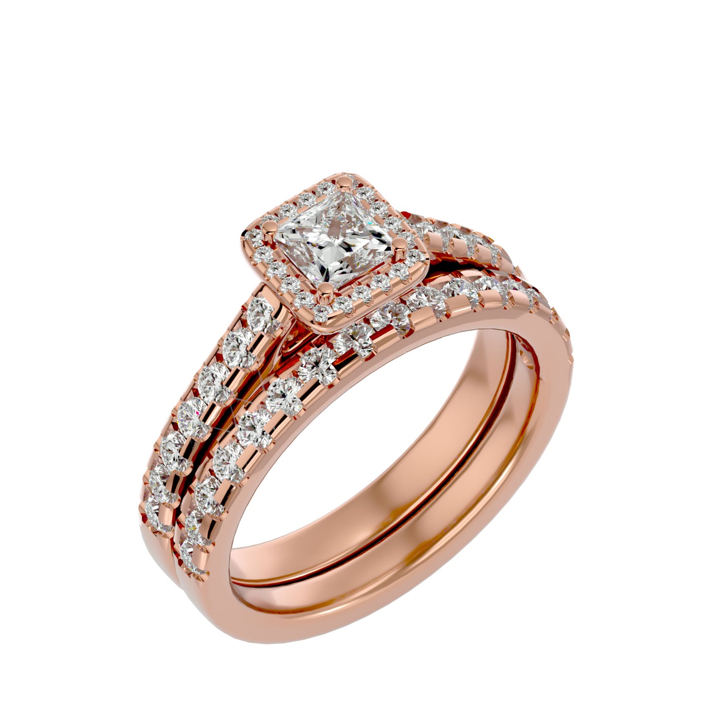 Iconique Timeless Solitaire - 1.37 Ct Round Diamond Gold Ring