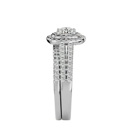Iconique Beautiful Solitaire - 1.1 Ct Round Diamond Gold Ring