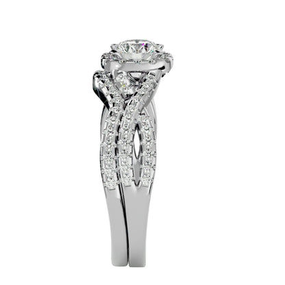 Iconique Beautiful Solitaire - 1.08 Ct Round Diamond Gold Ring