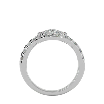 Iconique Premium Solitaire Band- 2.00 Ct Round Diamond Gold Ring