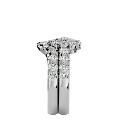Iconique Premium Solitaire Band- 2.00 Ct Round Diamond Gold Ring