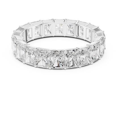 4.87ct Radiant-Cut Diamond Eternity Band in Yellow Gold