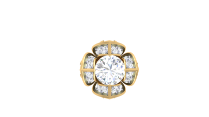 Pure Radiance Solitaire Diamond Stus Earrings - 0.51 Ct