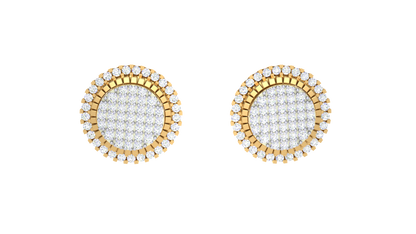 Eternal Spark Solitaire Diamond Stud Earrings - 0.20 Ct