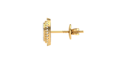 Eternal Spark Solitaire Diamond Stud Earrings - 0.20 Ct