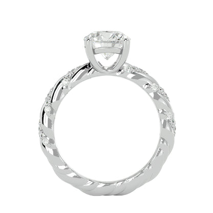 Iconique Premium Solitaire – 1.78ct Round Diamond Gold Ring