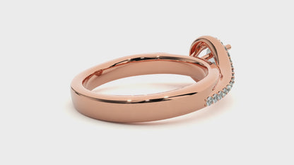 Artisan Filigrane Heritage – 0.6ct Round Diamonds Gold Ring